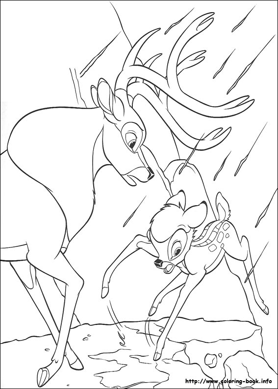 Bambi 2 coloring picture